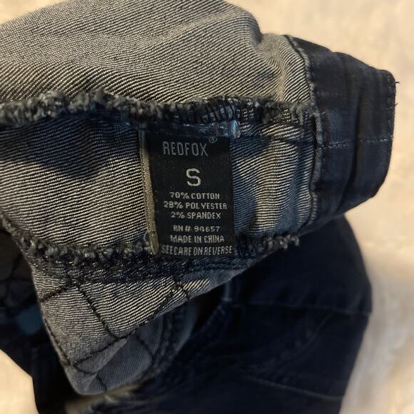 Redfox Premium Denim Jean Crop Top and Skirt set size S - Picture 7 of 8